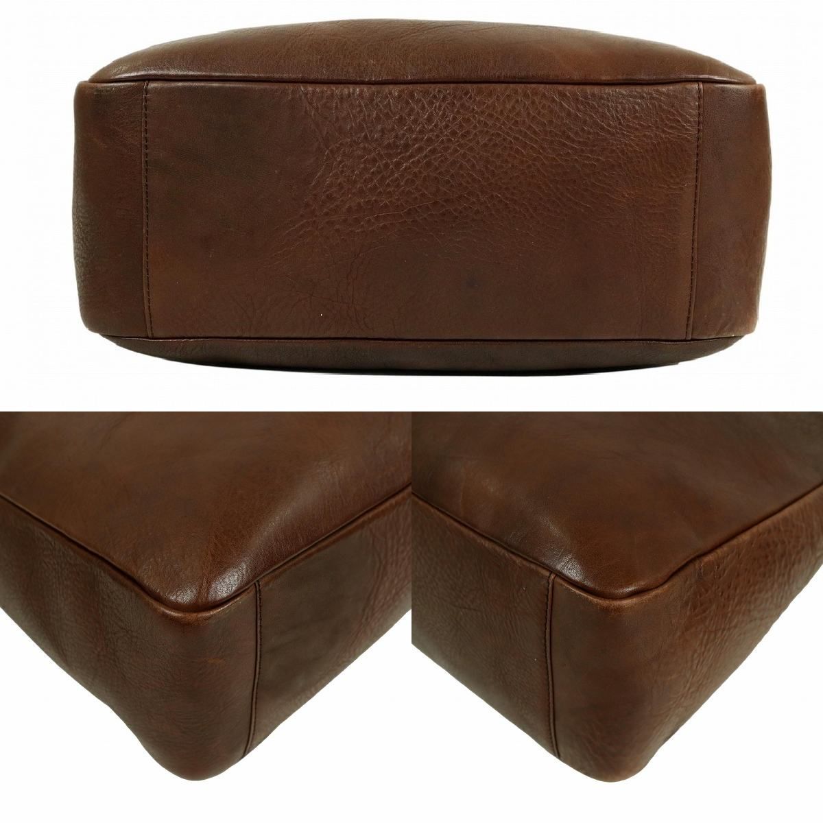S3438】【美品】SLOW bono スロウ ボーの トートバッグ レザーバッグ 