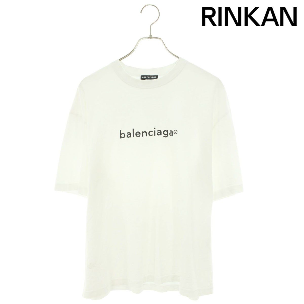 バレンシアガ  612966 TIV54 コピーライトロゴTシャツ メンズ S