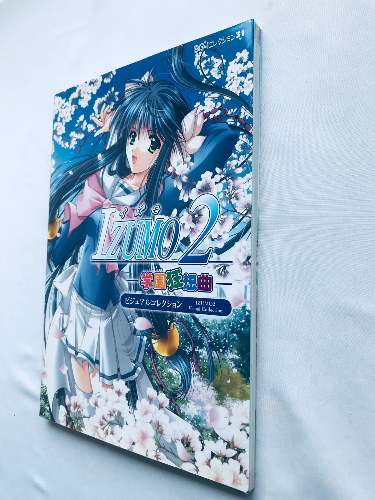 IZUMO2 学園狂想曲 ビジュアルコレクション ガイド 攻略本 初版 DVD(未 