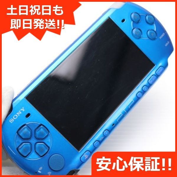 PSP-3000 バイブラント ブルー game SONY PlayStation Portable 本体 土日祝発送OK 01000