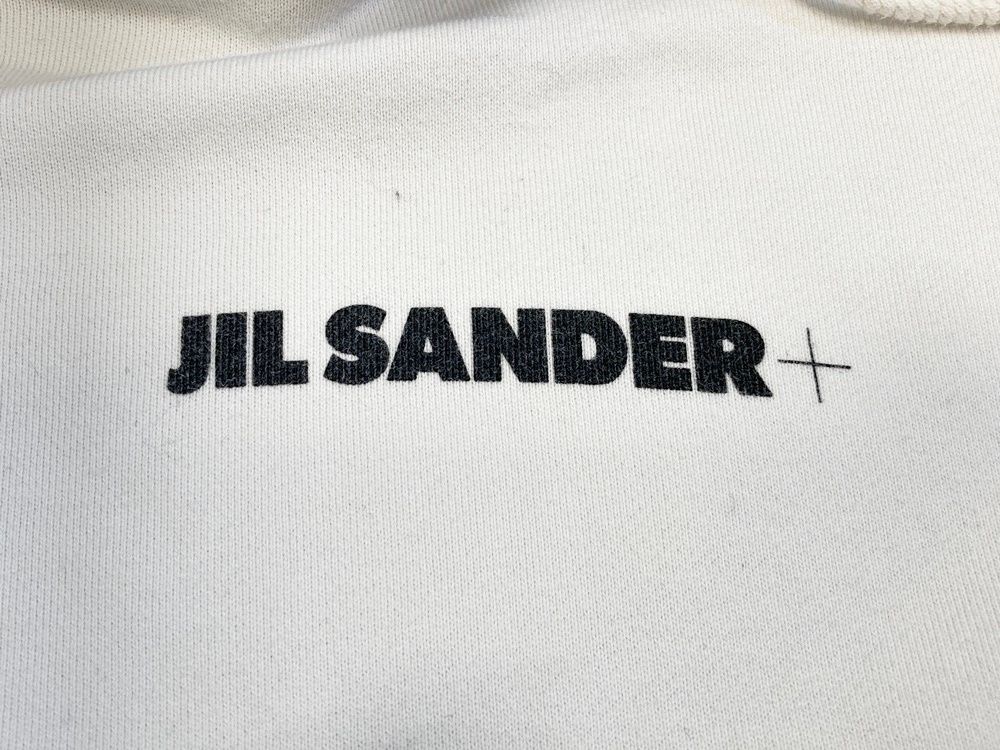 ジルサンダー JIL SANDER 21SS SWEATSHIRT ロゴパーカー プルオーバー 白 JPUS707533 MS248608 パーカ ロゴ  ホワイト Mサイズ 101MT-1974 - メルカリ