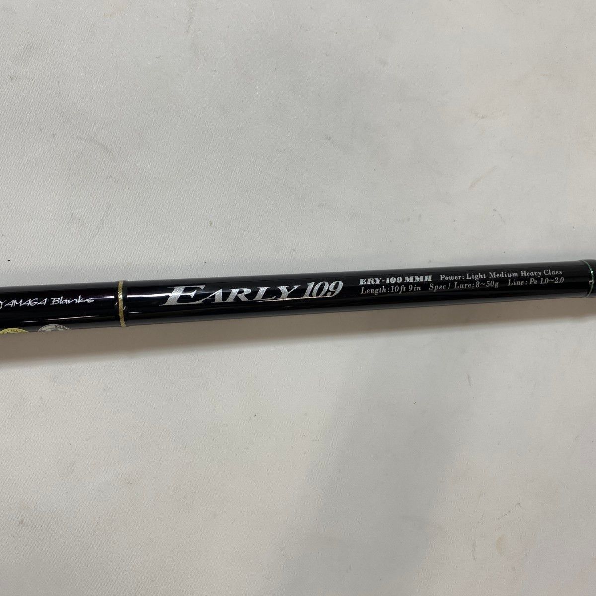 ΨΨYAMAGA Blanks ヤマガブランクス ルアーロッド アーリー109 MMH キズ有 袋付