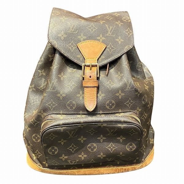 ルイヴィトン Louis Vuitton モノグラム モンスリ GM M51135 バッグ リュック レディース