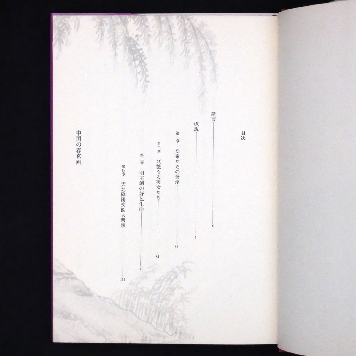 中国の春宮画 福田和彦 著 芳賀書店 1981年 中国 古画 春画 艶本 秘画