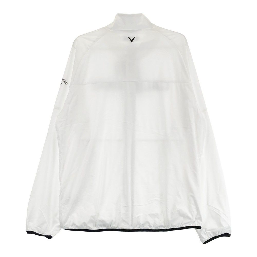 Callaway ゴルフジャケット 3L ホワイト サイズ：3L CALLAWAY キャロウェイ 2024年モデル 長袖 ジップ