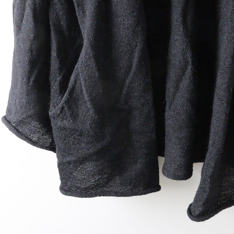Acne Studios - アクネストゥディオズ Acne Studios JOYA ALPACA アルパカニットカーディガン XXS/ブラック 羽織り トップス【2400013771122】 アクネストゥディオズ Acne Studios JOYA ALPACA アルパカニット
