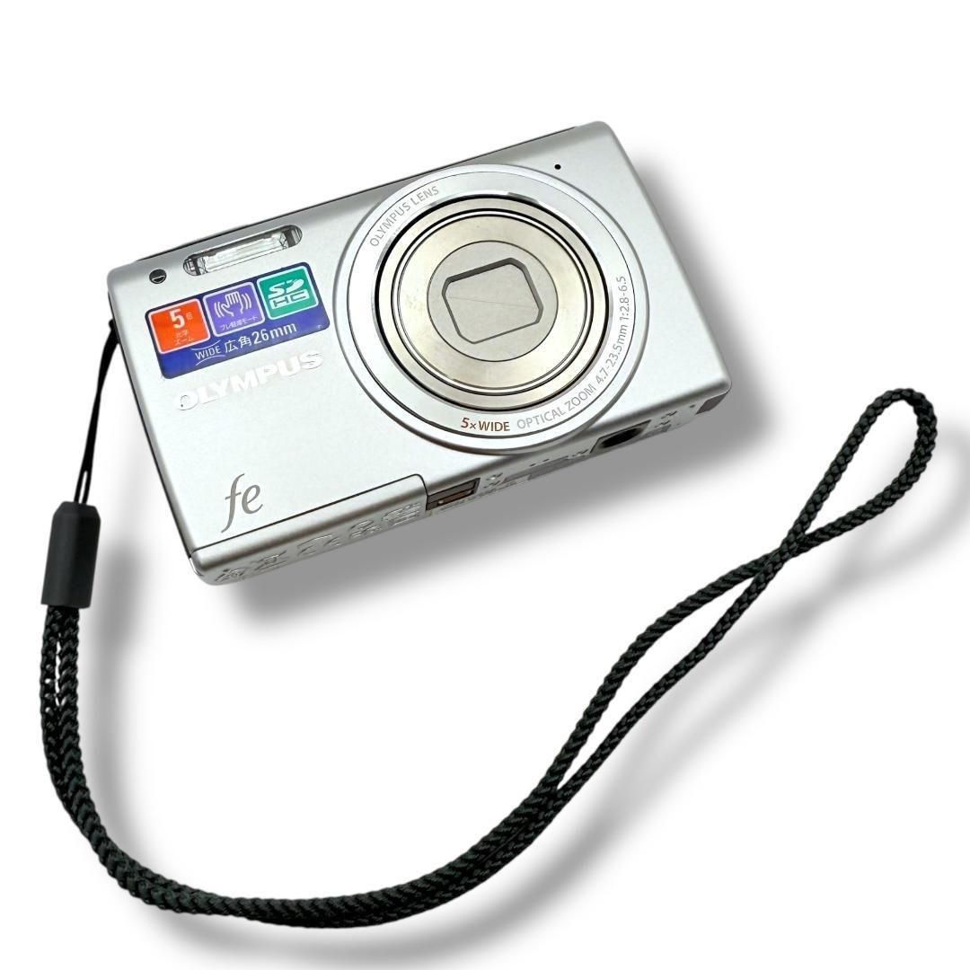 【123】可品！オリンパス　 FE-5050 カメラ　シルバー系 123】可品！オリンパス FE-5050 カメラ シルバー系 123】可品