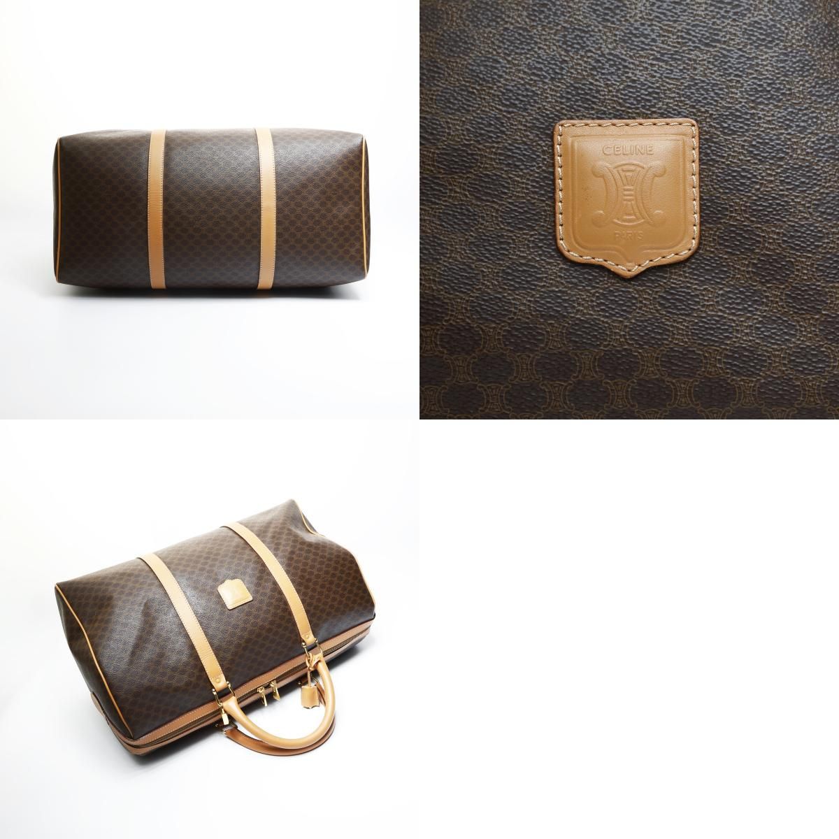 CELINE セリーヌ ボストンバッグ PVC マカダム DECORATOM_COM_BR