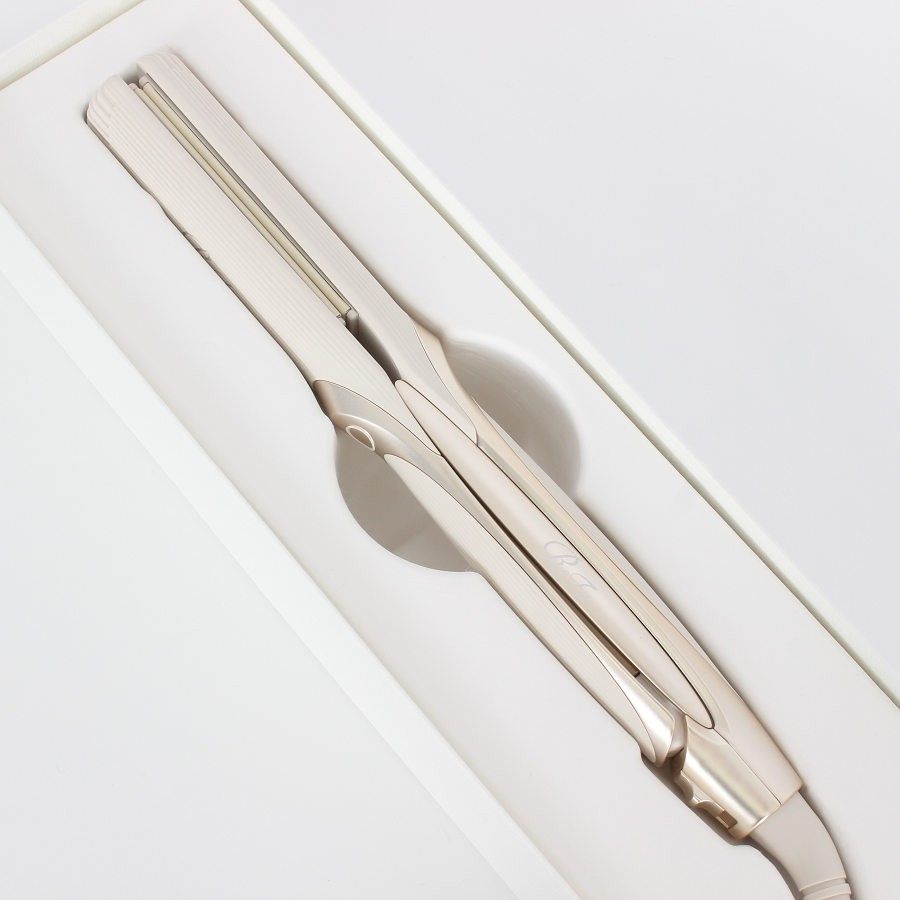 MTG ReFa STRAIGHT IRON PRO RE-AT-20A アイボリー ケース ホルダーセット リファストレートアイロン プロ ヘアアイロン 本体