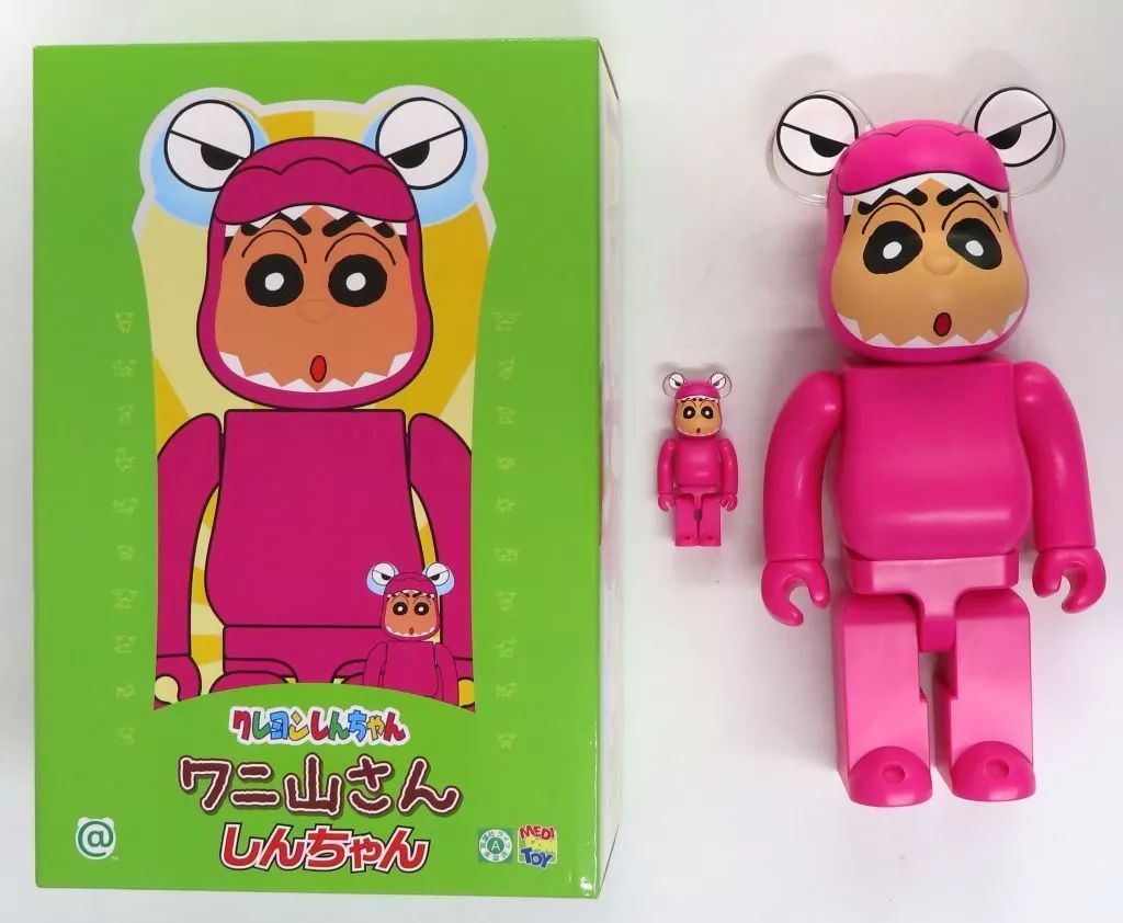 フィギュア BE RBRICK-ベアブリック- ワニ山さんしんちゃん ＆400 クレヨンしんちゃん