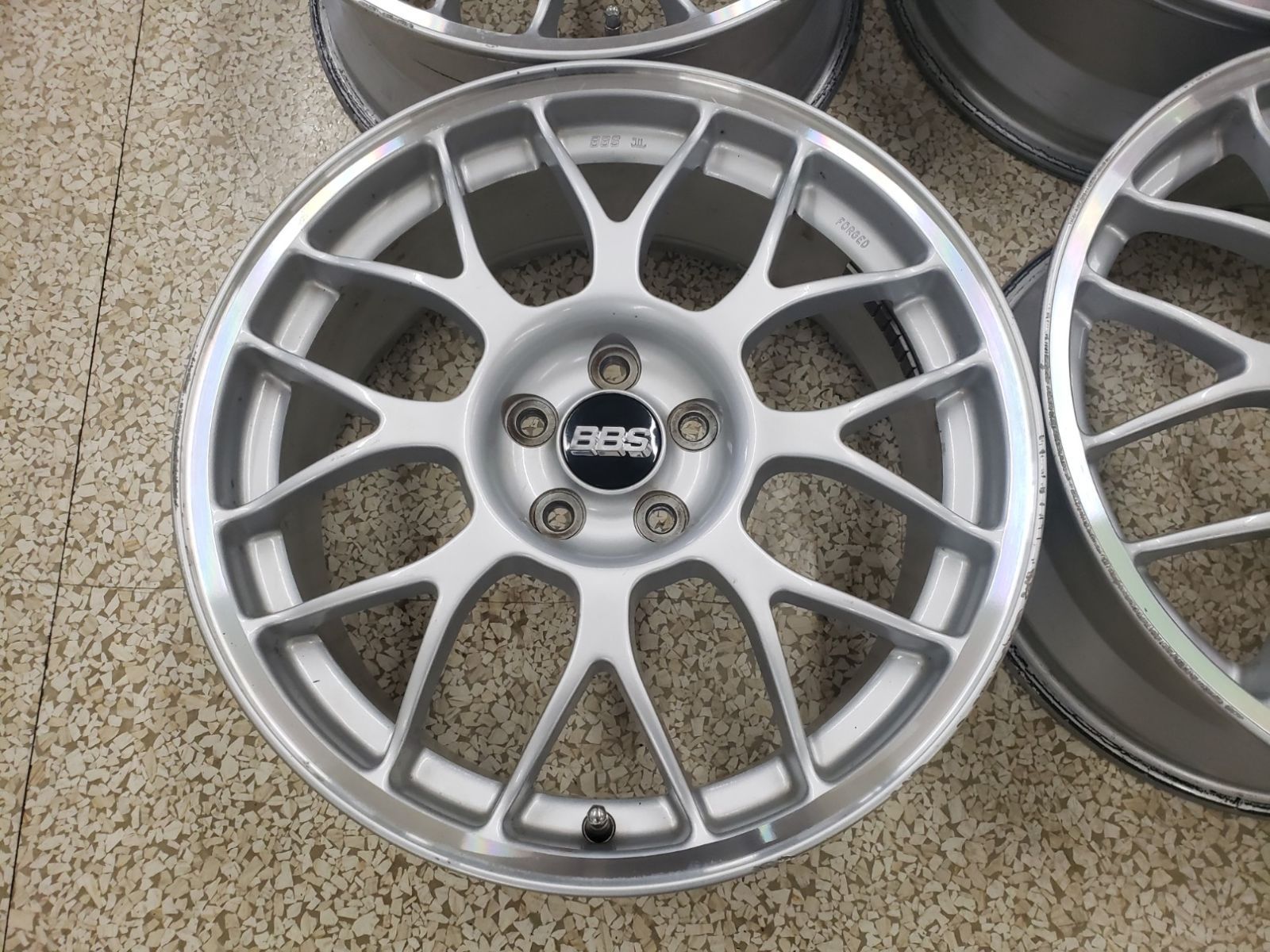 ◎傷少美品 鍛造 FORGED BBS A76 希少軽量 スバル純正オプション 17in 