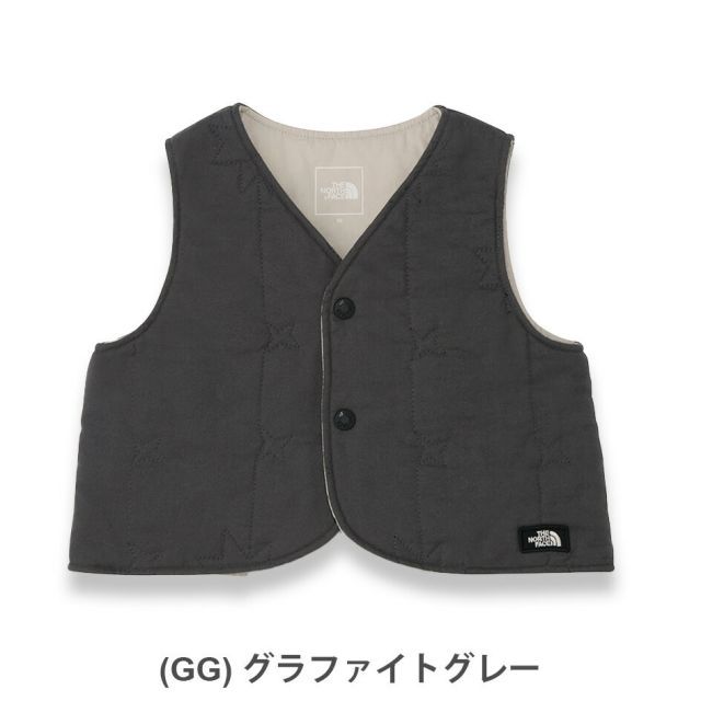 ザ ノース フェイス ベビー キルティング ベストTHE NORTH FACE B QUILTING VEST 中綿ベスト ノースフェイス オーガニックコットン カポック素材 軽量 防寒 快適 ギフト 出産祝い