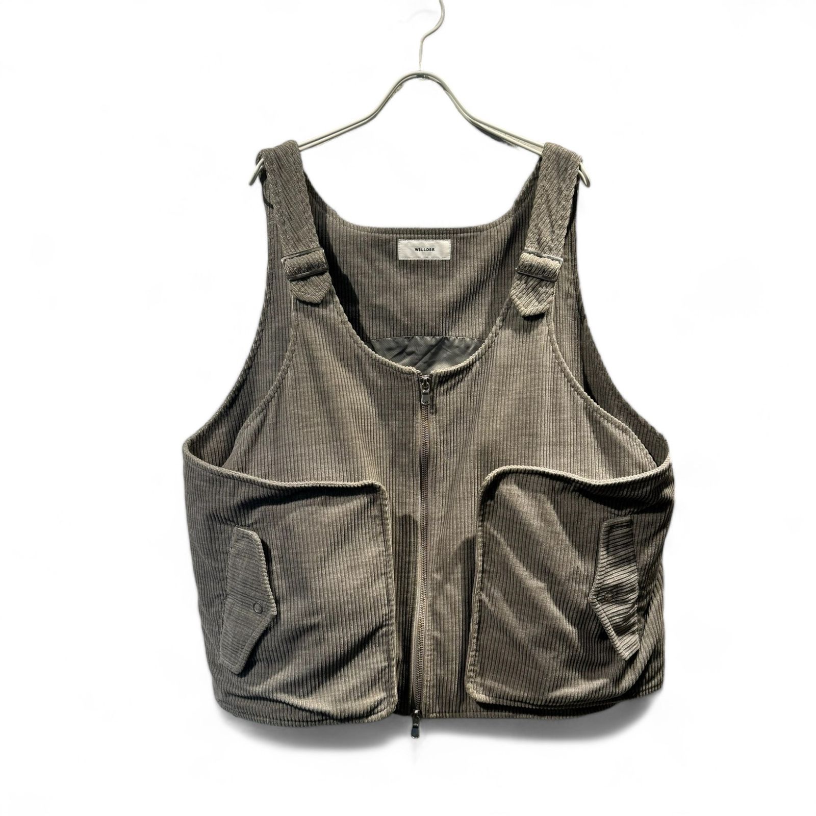 WELLDER (ウェルダー) Utility Vest WM19FJK08 ベスト メンズ グレー 