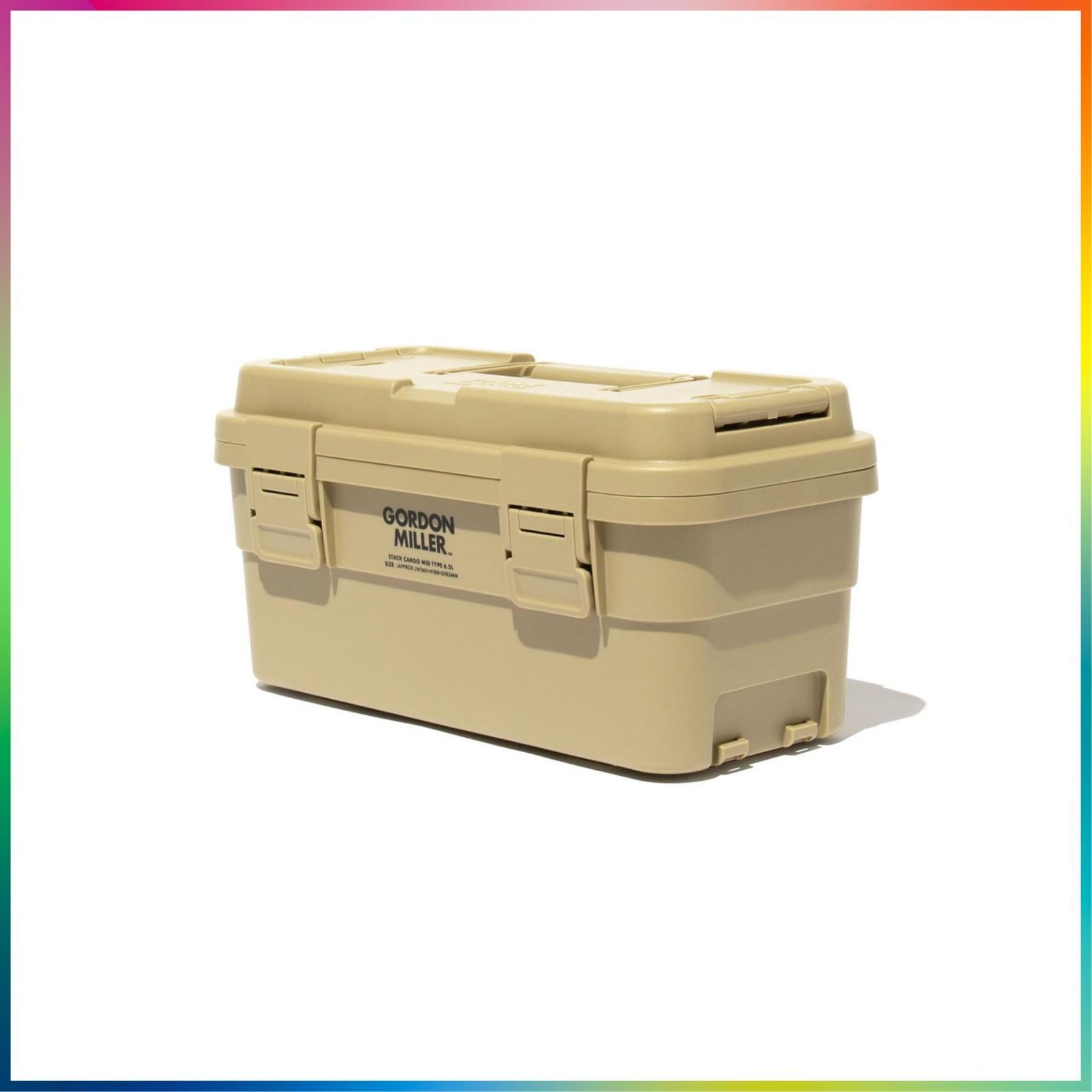 【在庫処分】GORDON MILLER スタック カーゴ ミッド 6.5L コヨーテベージュ 1744760