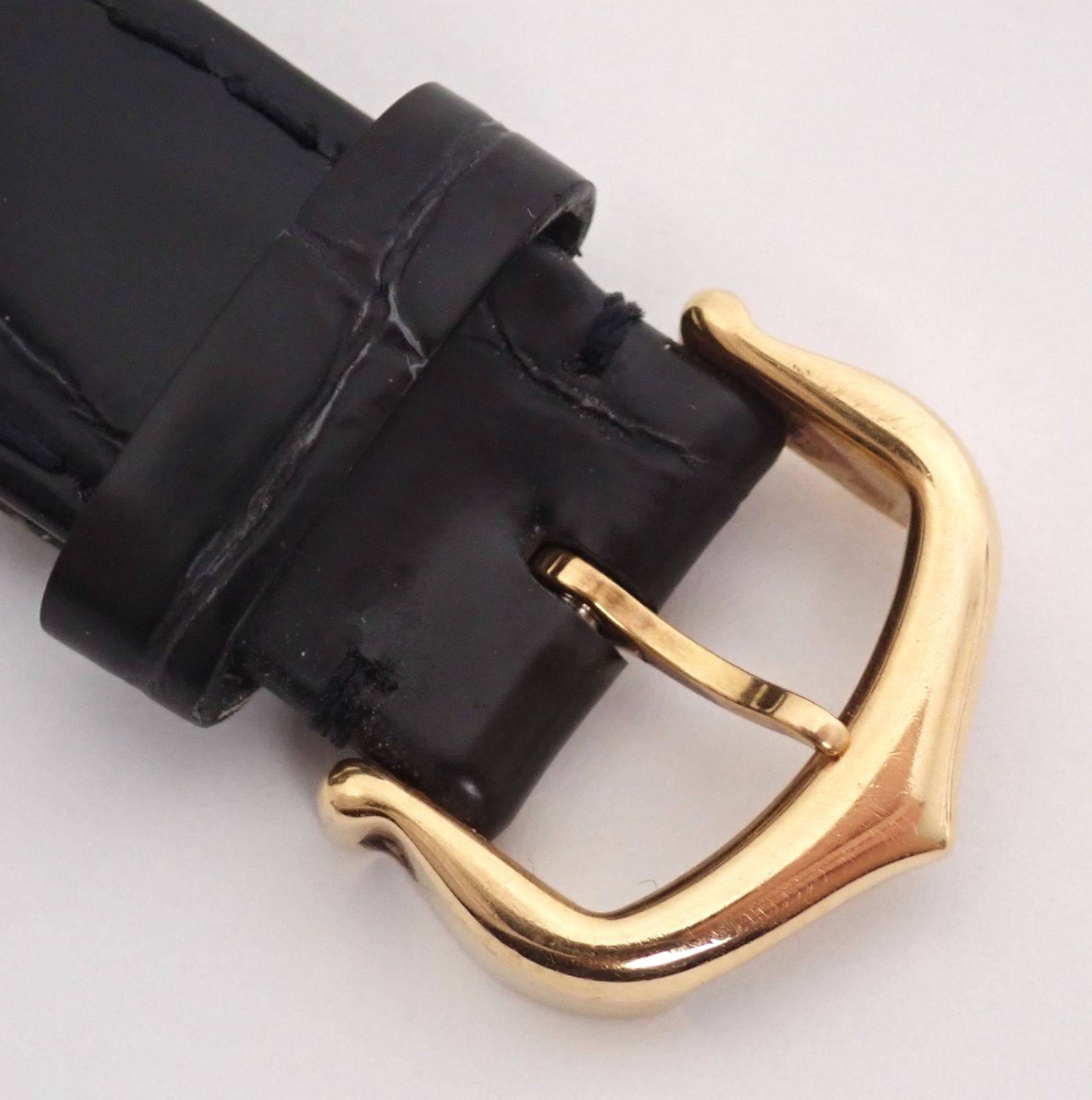 美品 Cartier(カルティエ) ロンドソロ W6700355 YG/SS/革 QZ クォーツ  