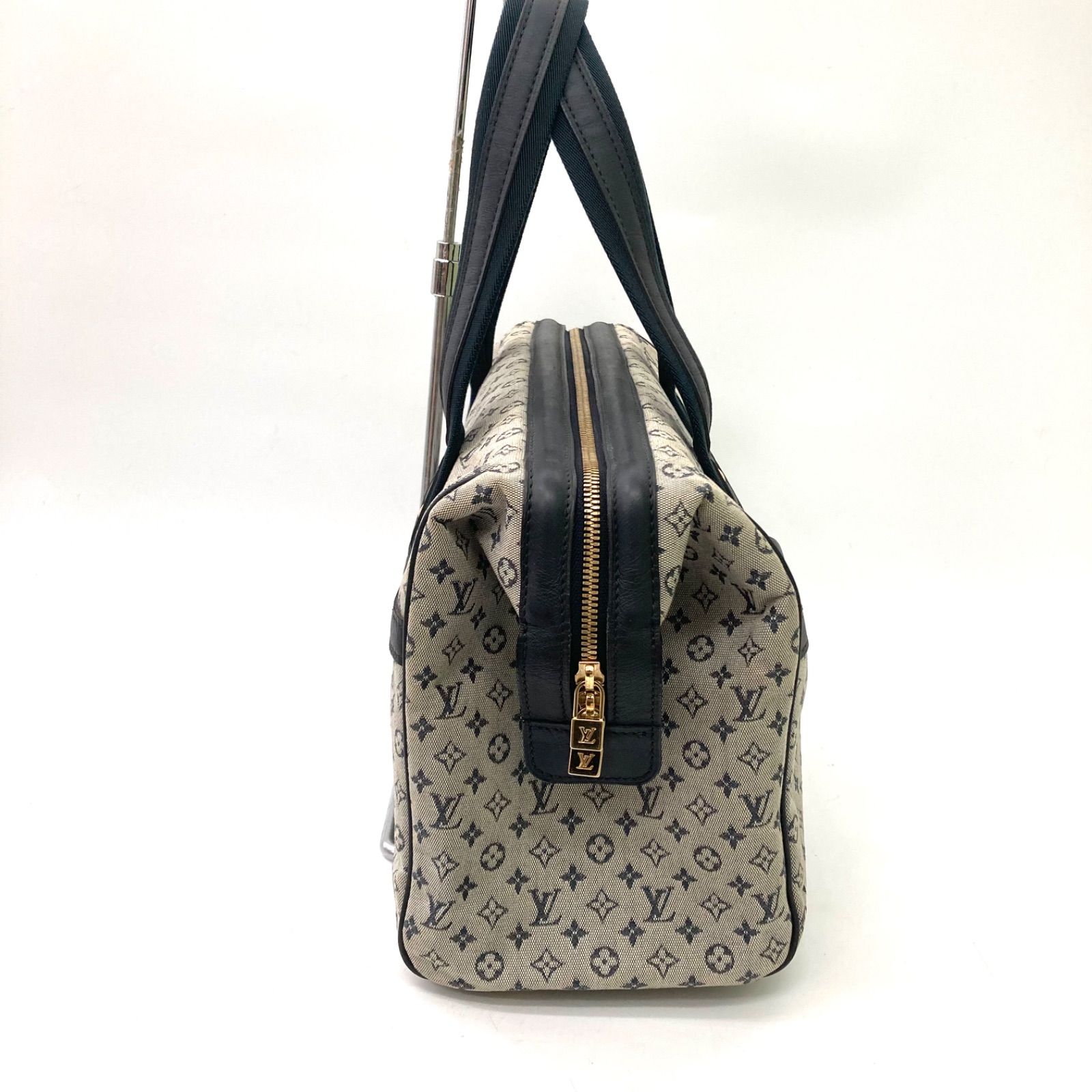 LOUIS VUITTON】ルイヴィトン ジョセフィーヌGM ネイビー ハンドバッグ 