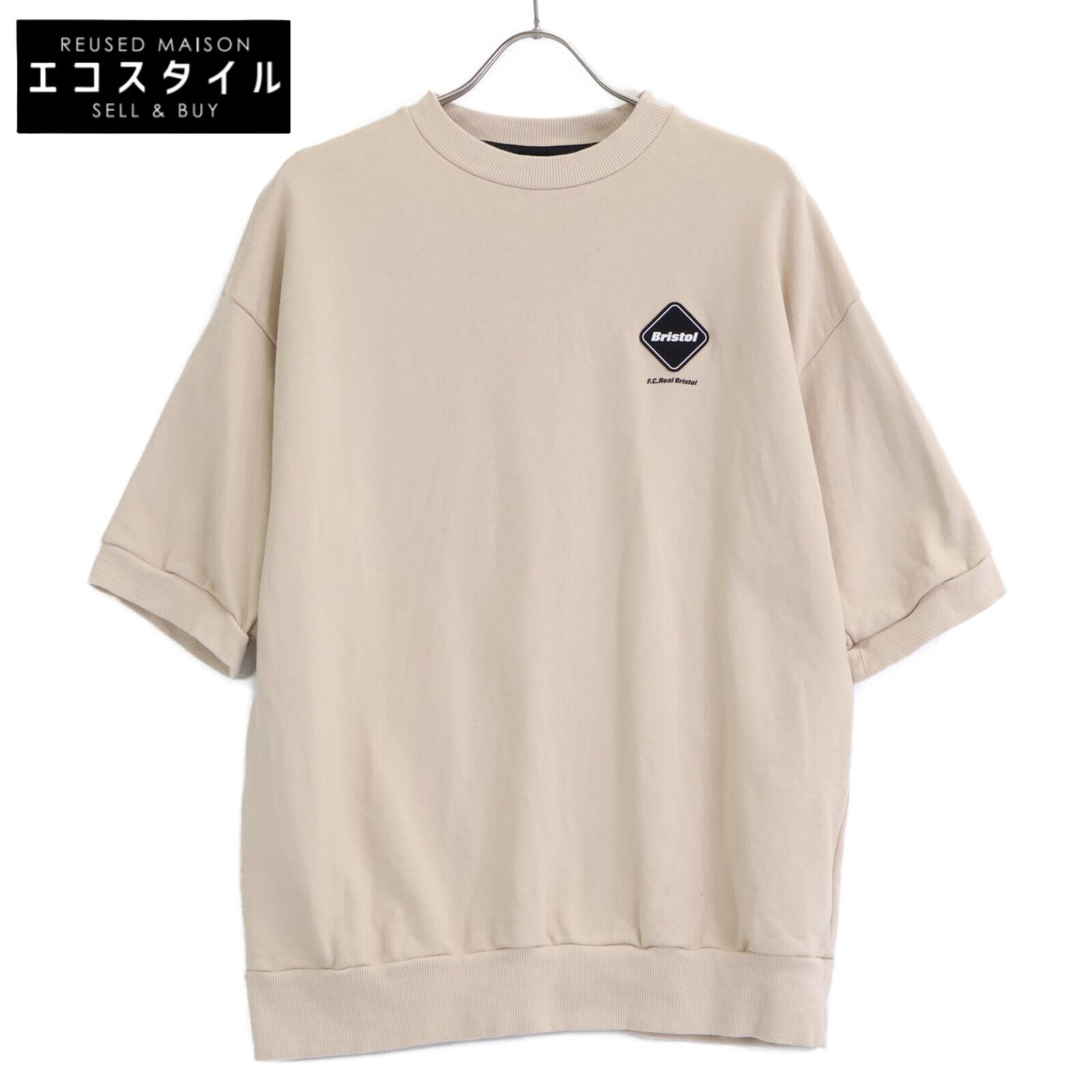 Bristol F.C.R.B. トレーナー Sサイズ ベージュ　fcrb SOPH. | S/S CREWNECK BAGGY SWEAT(M BEIGE):