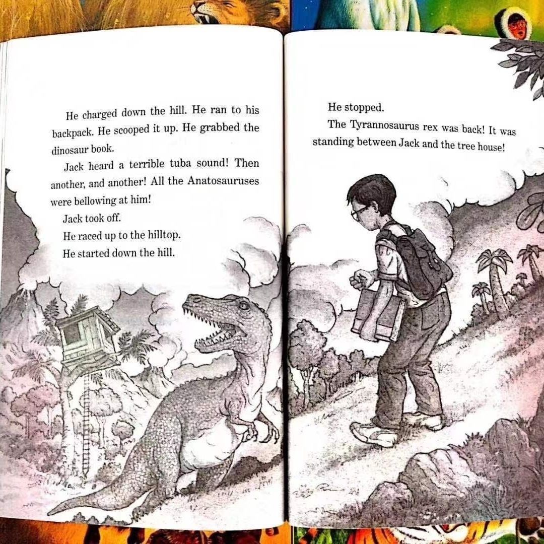 Magic Tree House シリーズ1（38册+1冊練習冊) 洋書 英語 子供