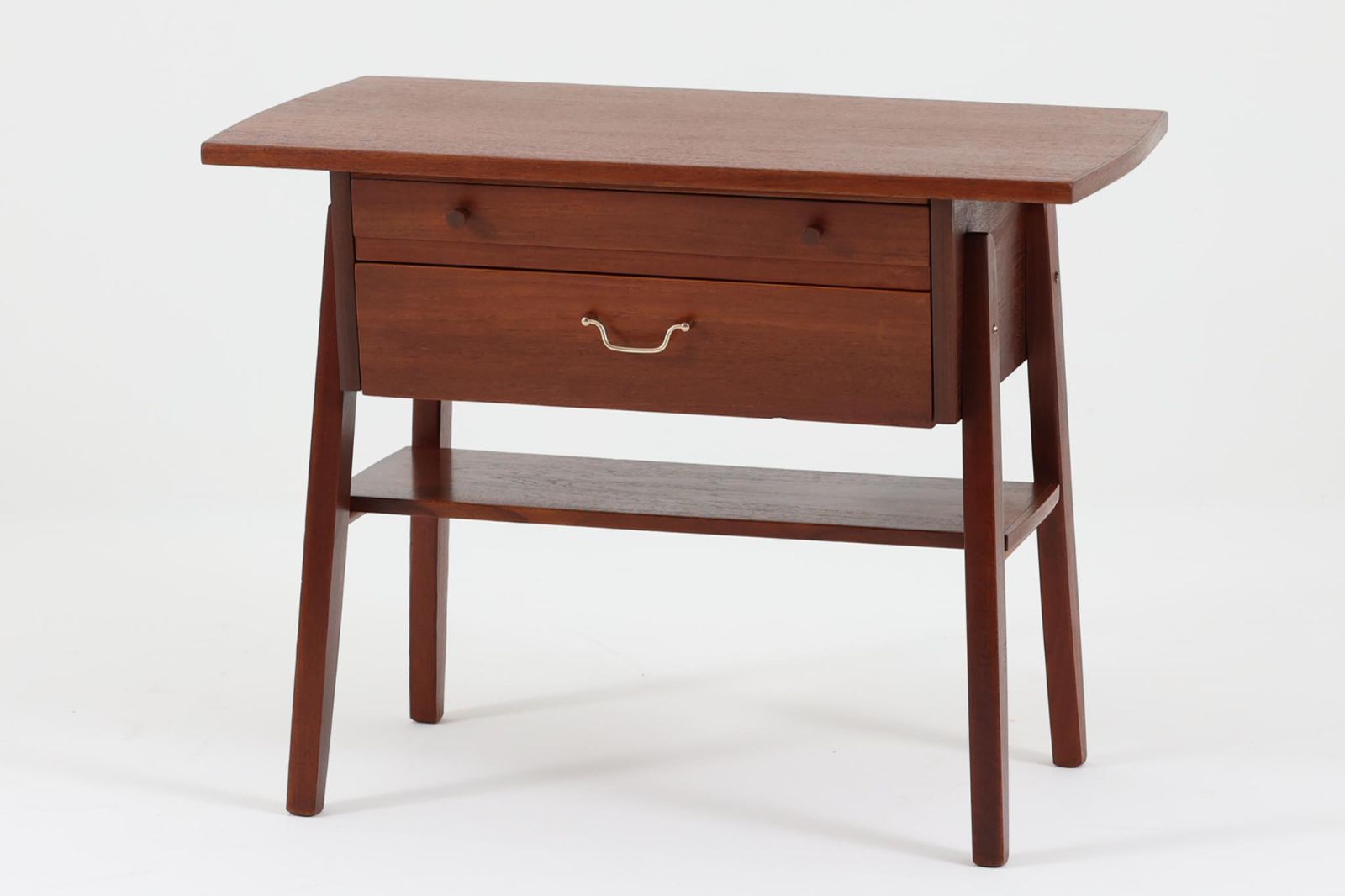 【スガサン】デンマーク　チーク材　三段チェスト　北欧家具　北欧ビンテージ スガサン】デンマーク チーク材 三段チェスト 北欧家具 北欧