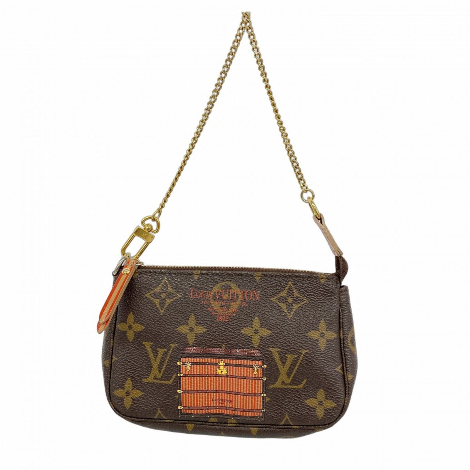 【LOUIS VUITTON】ポーチ　ポシェットアクセソワール　モノグラム ☆LOUIS VUITTON ルイヴィトン ポシェット アクセソワール ポーチ ルイ