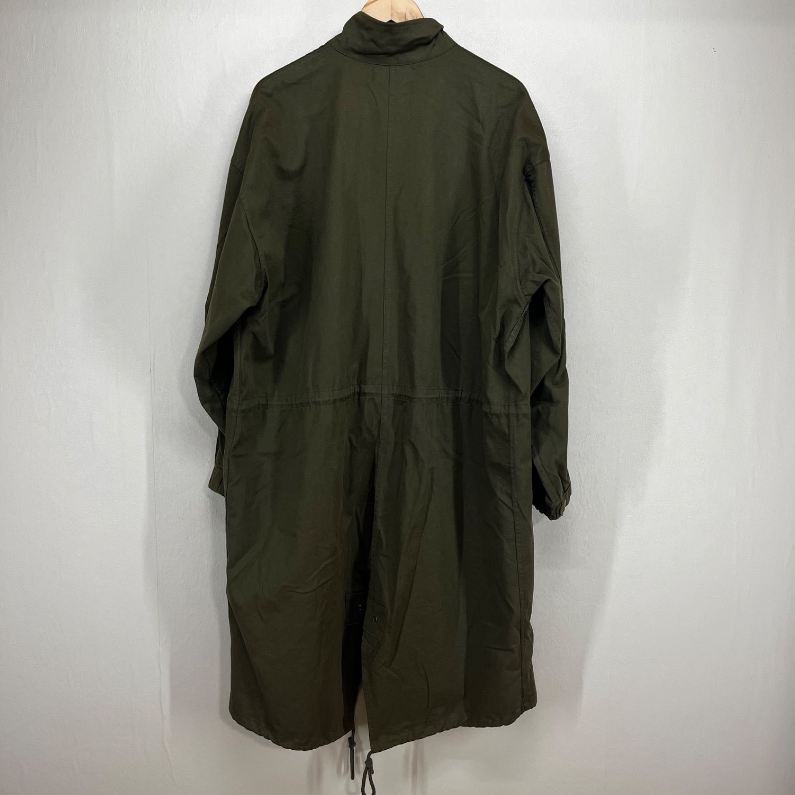 ナット ハイクオリティミリタリーモッズコート カーキ ＸＬ