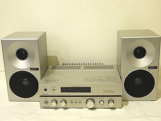 Technics テクニクス パワーアンプ SE-C01 | プリアンプ SU-C01 | スピーカー SB-F2 コンサイスアンプ システム オーディオ 7D