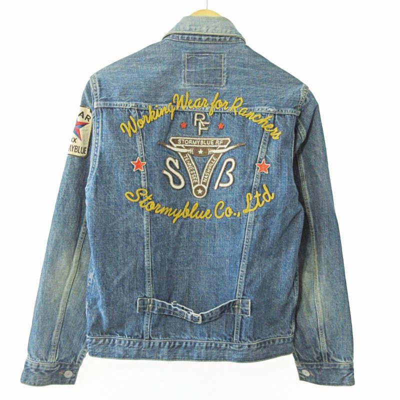 フェローズ PHERROWS PHERROW'S ストーミーブルー デニムジャケット G