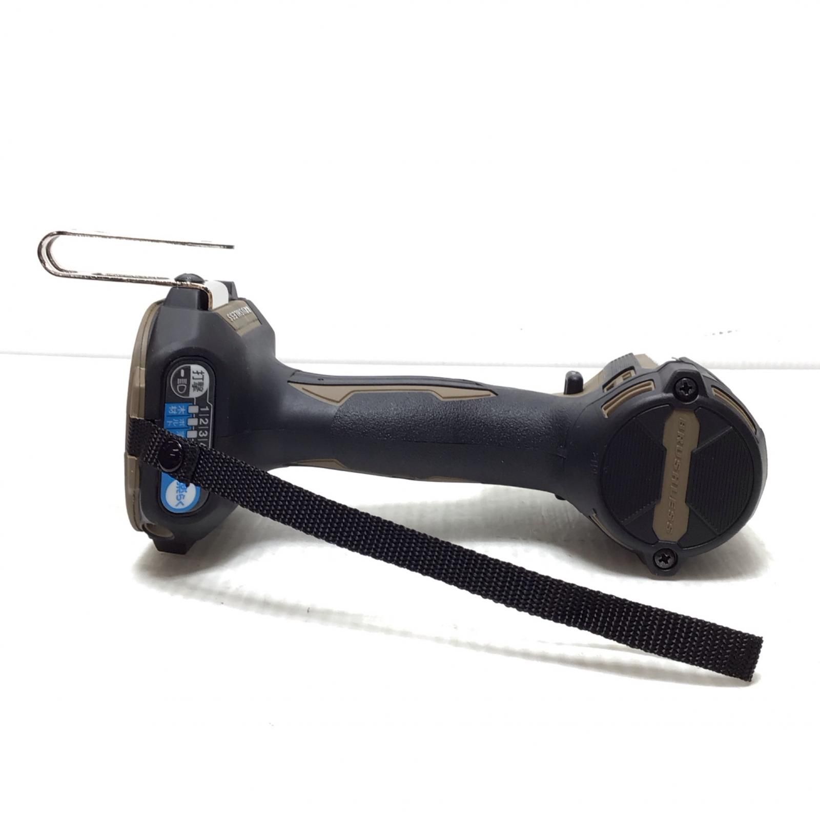 ΘΘMAKITA マキタ インパクトドライバ S 充電器 充電池2個 ケース付 コードレス式 18v 6.0Ah 0回 0回 TD173DGXAB 色ブラウン HRDEVELOPMENT_JP