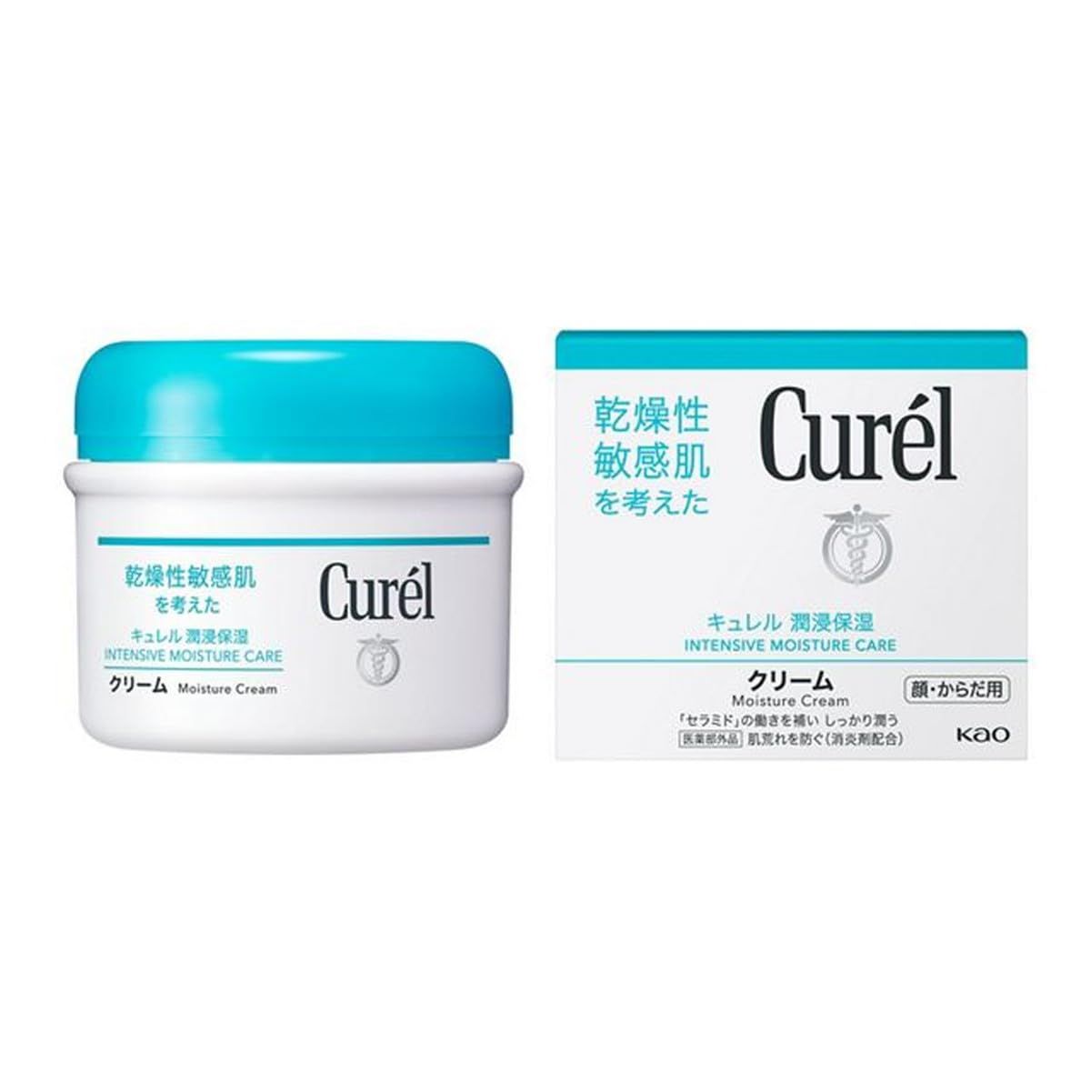 花王 キュレル クリーム ジャー 90g × 4個セット 