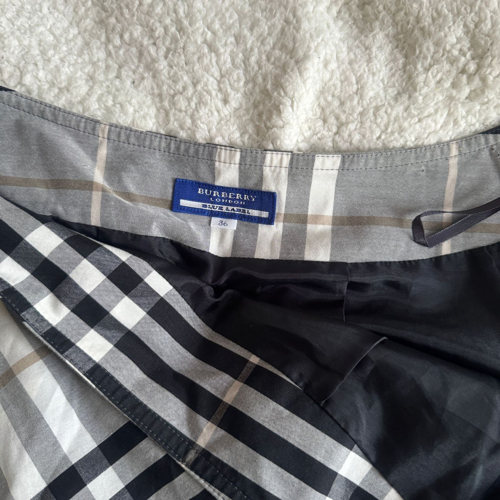 BURBERRY BLUE LABEL バーバリーブルーレーベル ノバチェック BURBERRY BLUE LABEL バーバリーブルーレーベル ノバチェック
