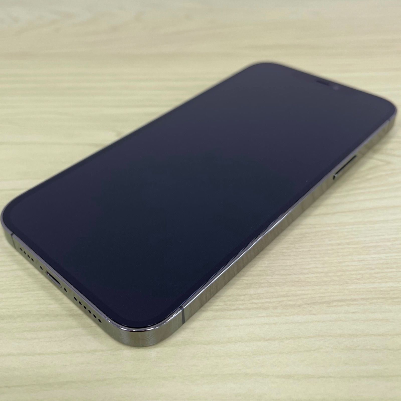 美品】iPhone12proMAX本体 128GB グラファイト