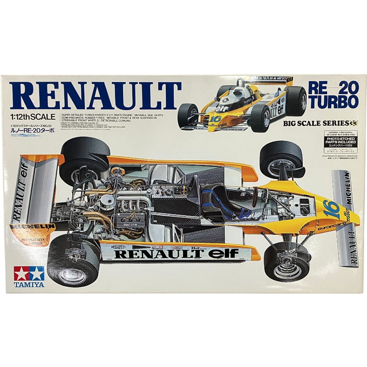 絶版！希少！ルノーRE20 F1 1／18ドライバー付き未展示品 絶版！希少！ルノーRE20 F1 1／18ドライバー付き未展示品 絶版