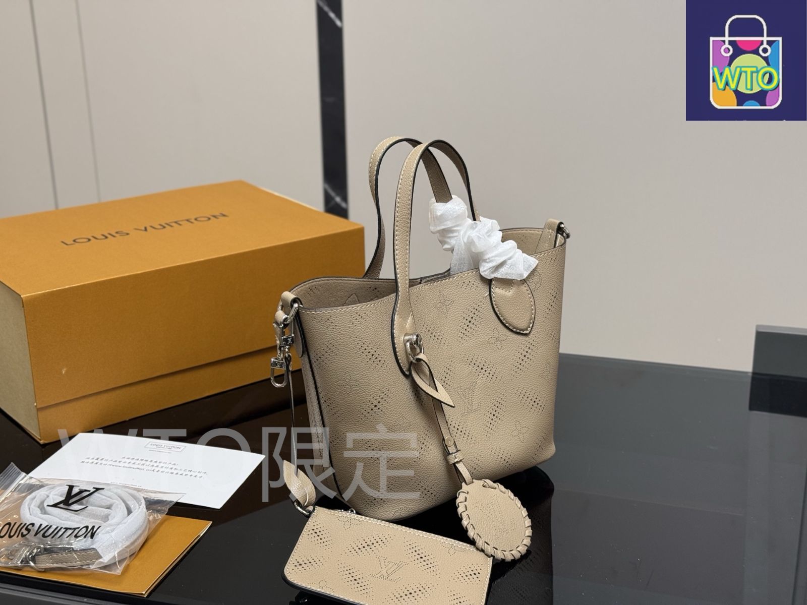 今日 Louis Vuitton Moon Goddess Bucket Bag × ～ヴィンテージ 子母バッグ スモール～-WTO輸入2