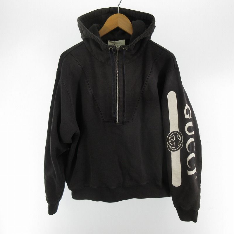グッチ GUCCI 20AW VINTAGE LOGO HOODED SWEATSHIRT