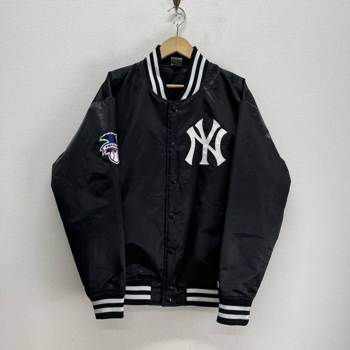 Fanatics ファナティックス ML2322FW0025 NEWYORK YANKEES SATIN JACKET ニューヨークヤンキース サテンジャケット  スタジャン M 10114140 - メルカリ