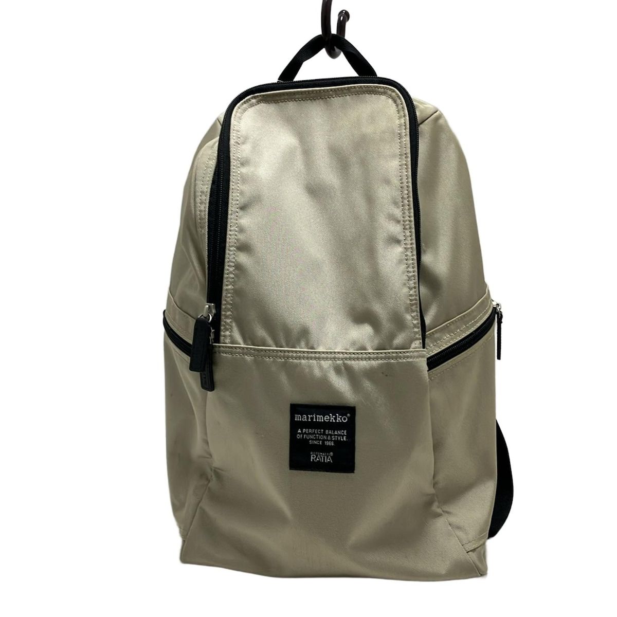 marimekko グレー リュック マリメッコ⁄marimekko BUDDY ブラック