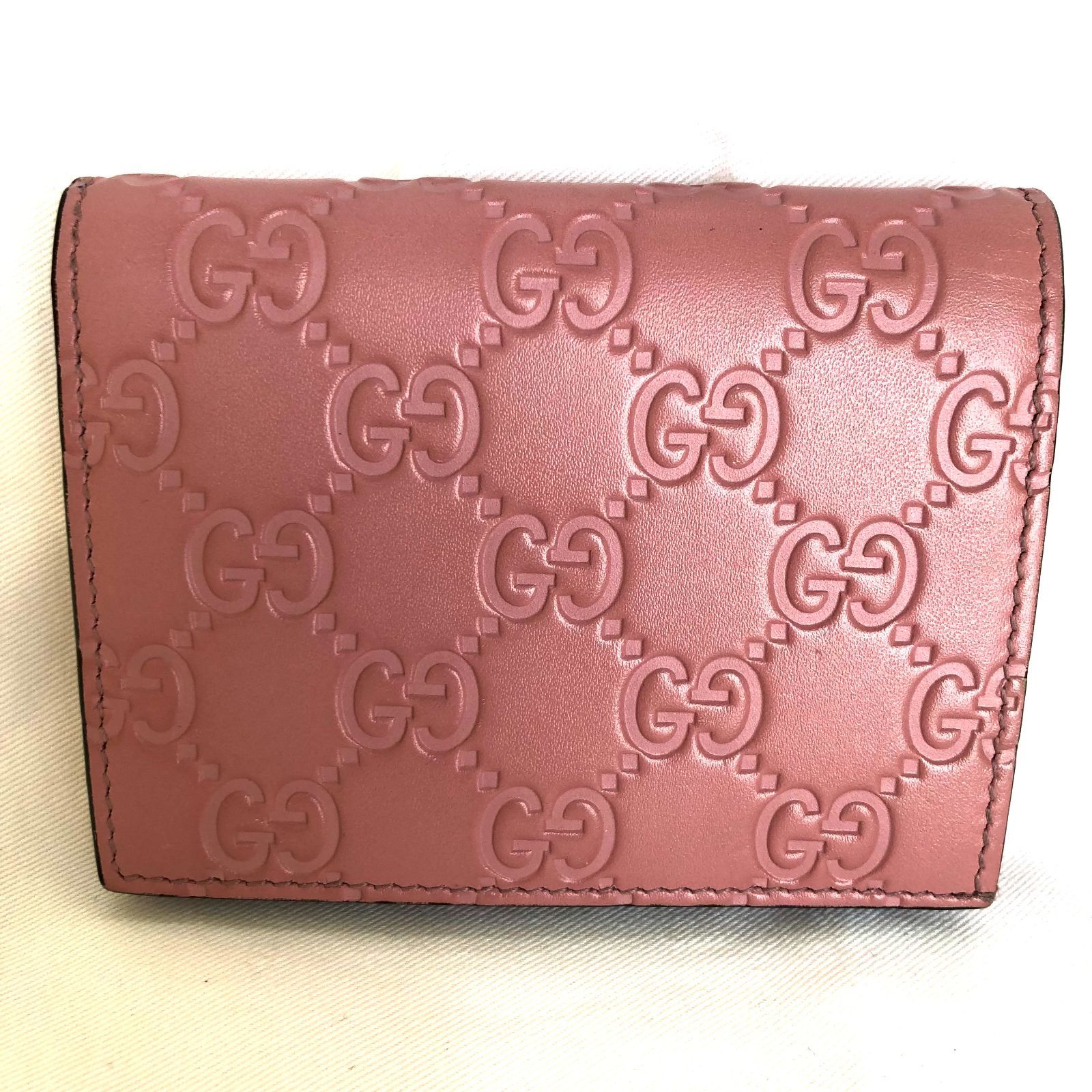 ⭐美品⭐Ｇｕｃｃｉ グッチ グッチシマ カードケース 名刺入れ ピンク