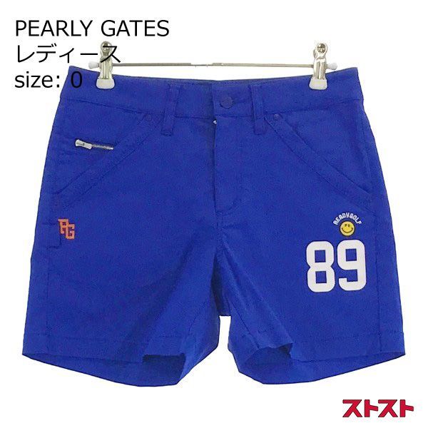 PEARLY GATES パーリーゲイツ ショートパンツ プリント ワッペン PEARLY GATES パーリーゲイツ ショートパンツ プリント ワッペン