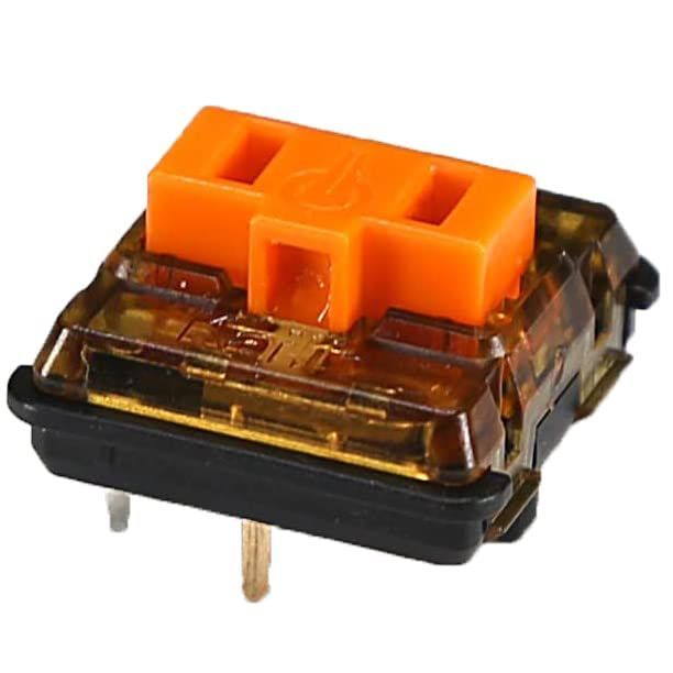 Kailh Sunset Tactile Choc Switches/タクタイル/35g/キーボードスイッチ メカニカルキーボード用（35個入りボックス）