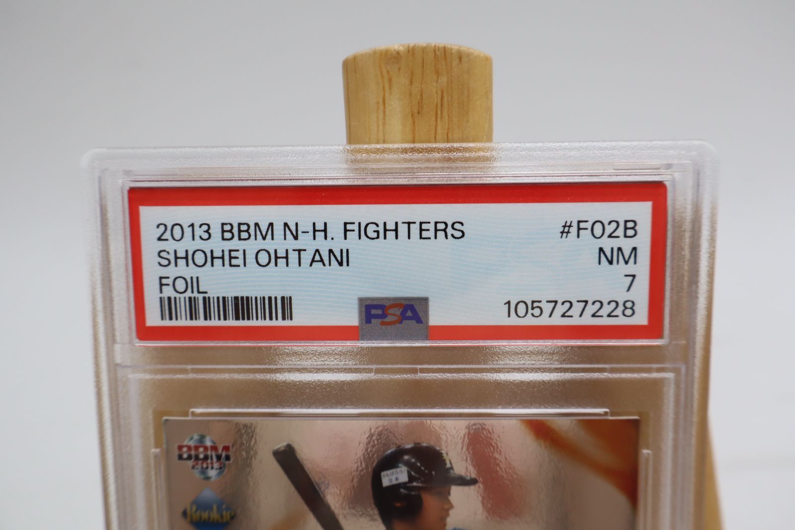 PSA 2013 BBM #F02A #F02B 日本ハムファイターズ 大谷翔平 FOIL
