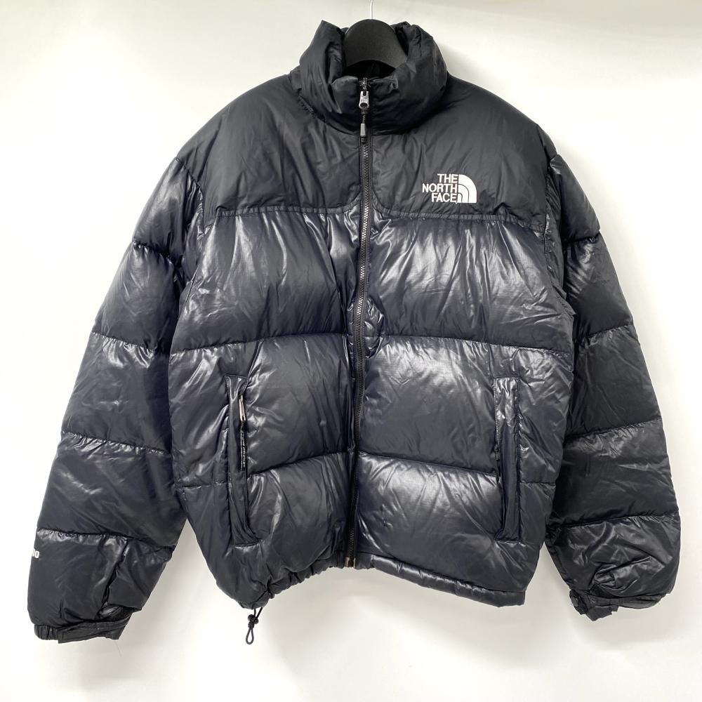 ノースフェイス ダウンコート XLサイズ 黒 フード ダウン 刺繍ロゴ THE NORTH FACE（ザ ノースフェイス） ノースフェイス ダウン