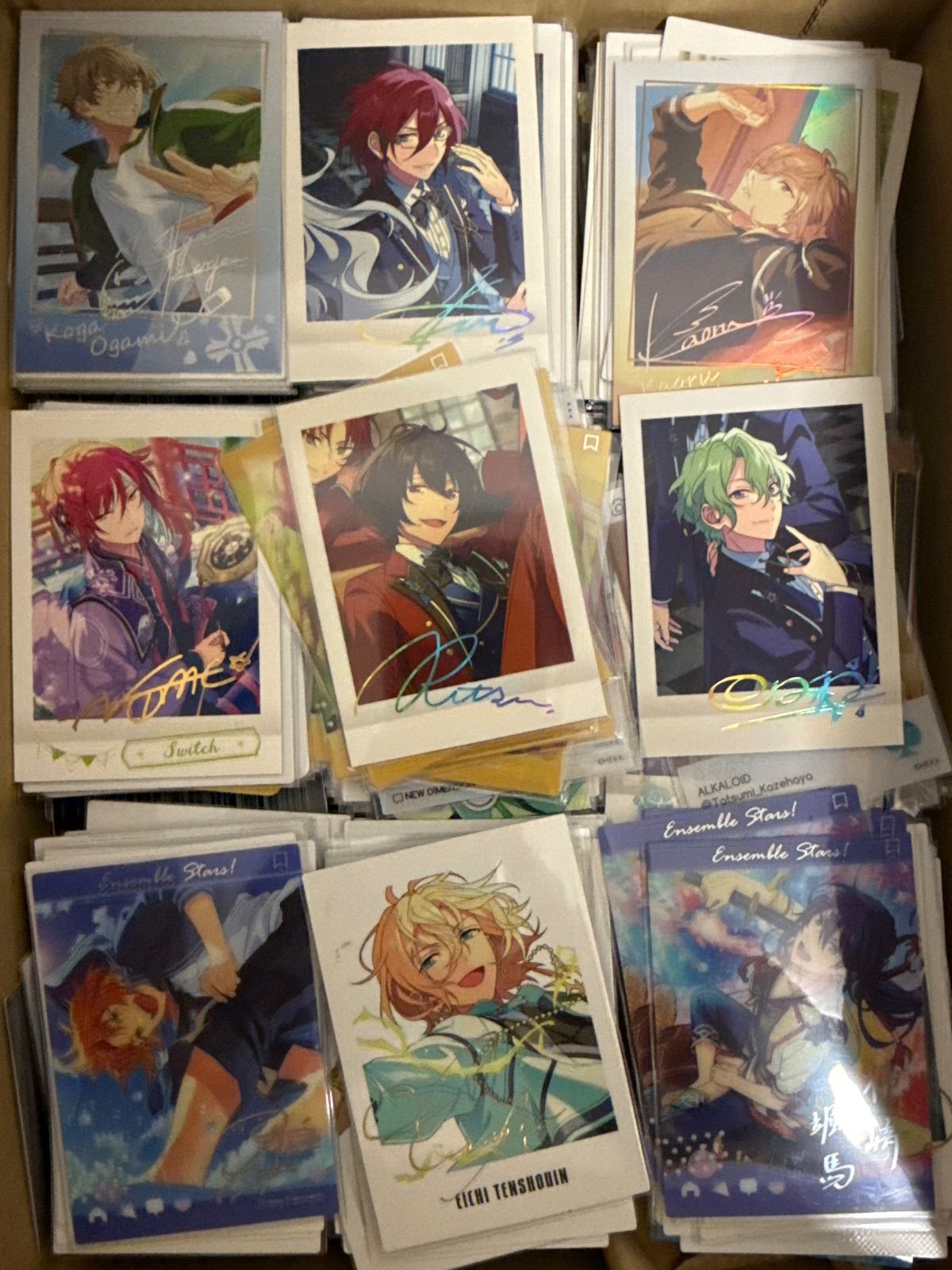 アイドリッシュセブン ウエハース ぱしゃこれ等 紙類 約2000枚大量