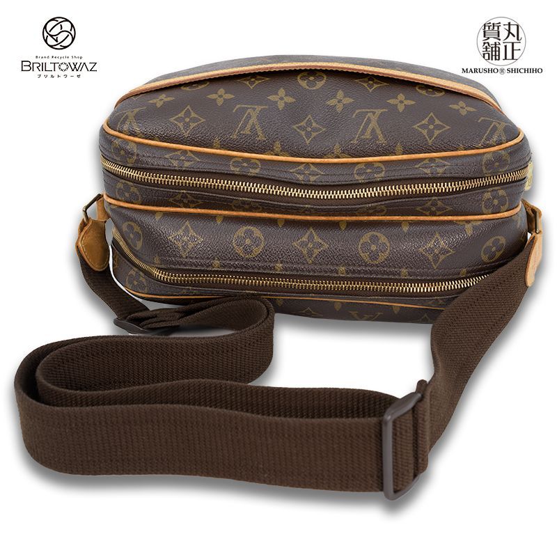 ルイヴィトン リポーターPM モノグラム M45254 ショルダーバッグ 斜め  