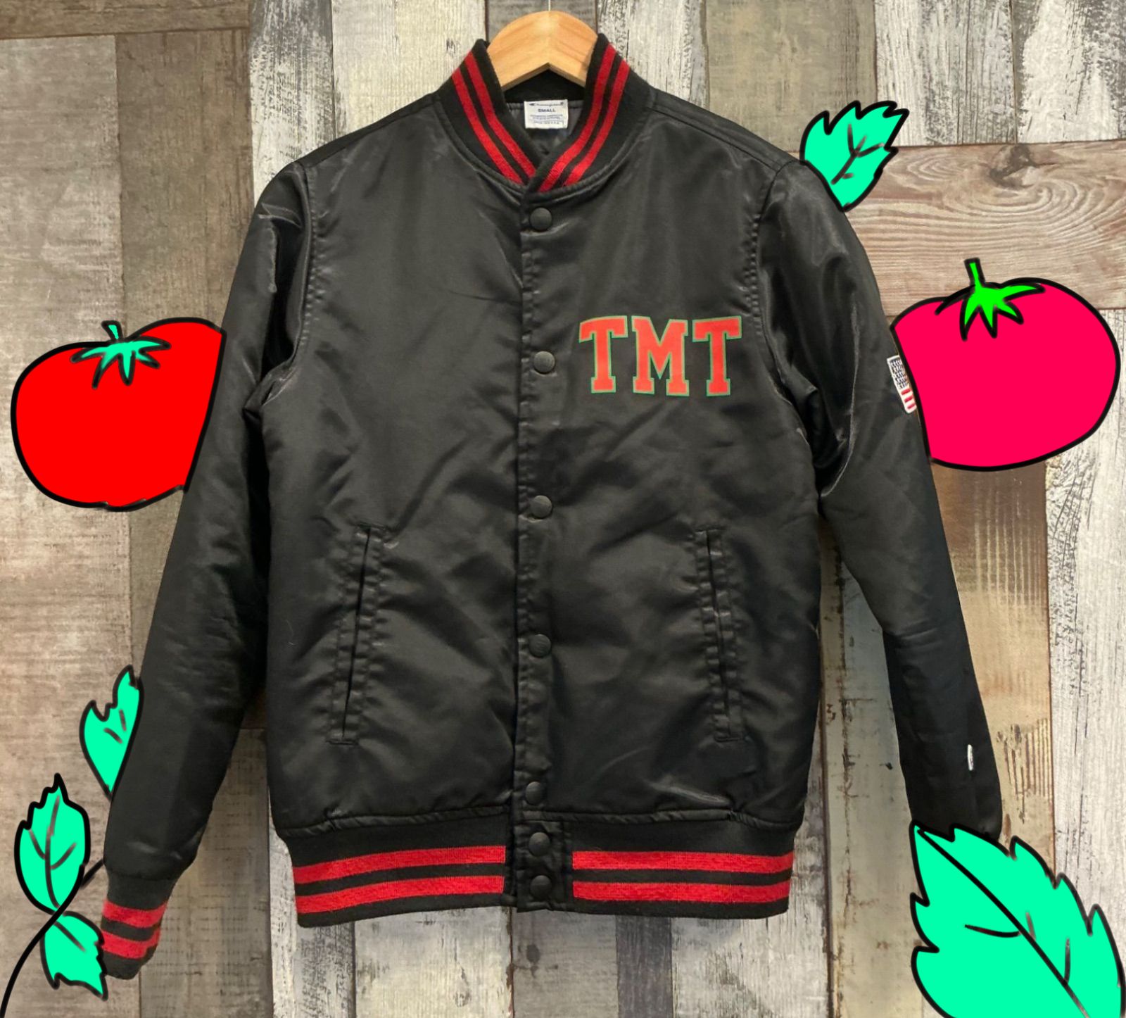 T.M.T × Champion アワードジャケット スタジャン サイズS A-427