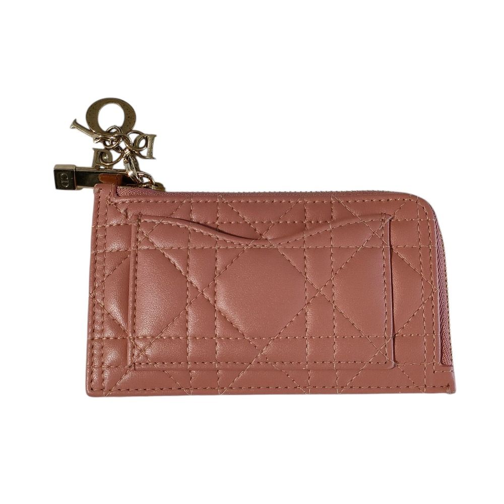 美品 Christian Dior クリスチャンディオール カナージュ レザー