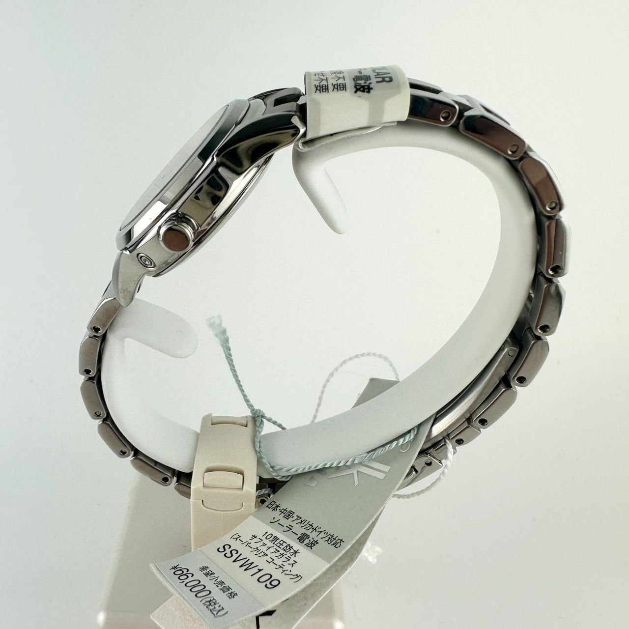 122 ミキモト 2P20-0530 パールウォッチ シェル 14KT 腕時計 MIKIMOTO