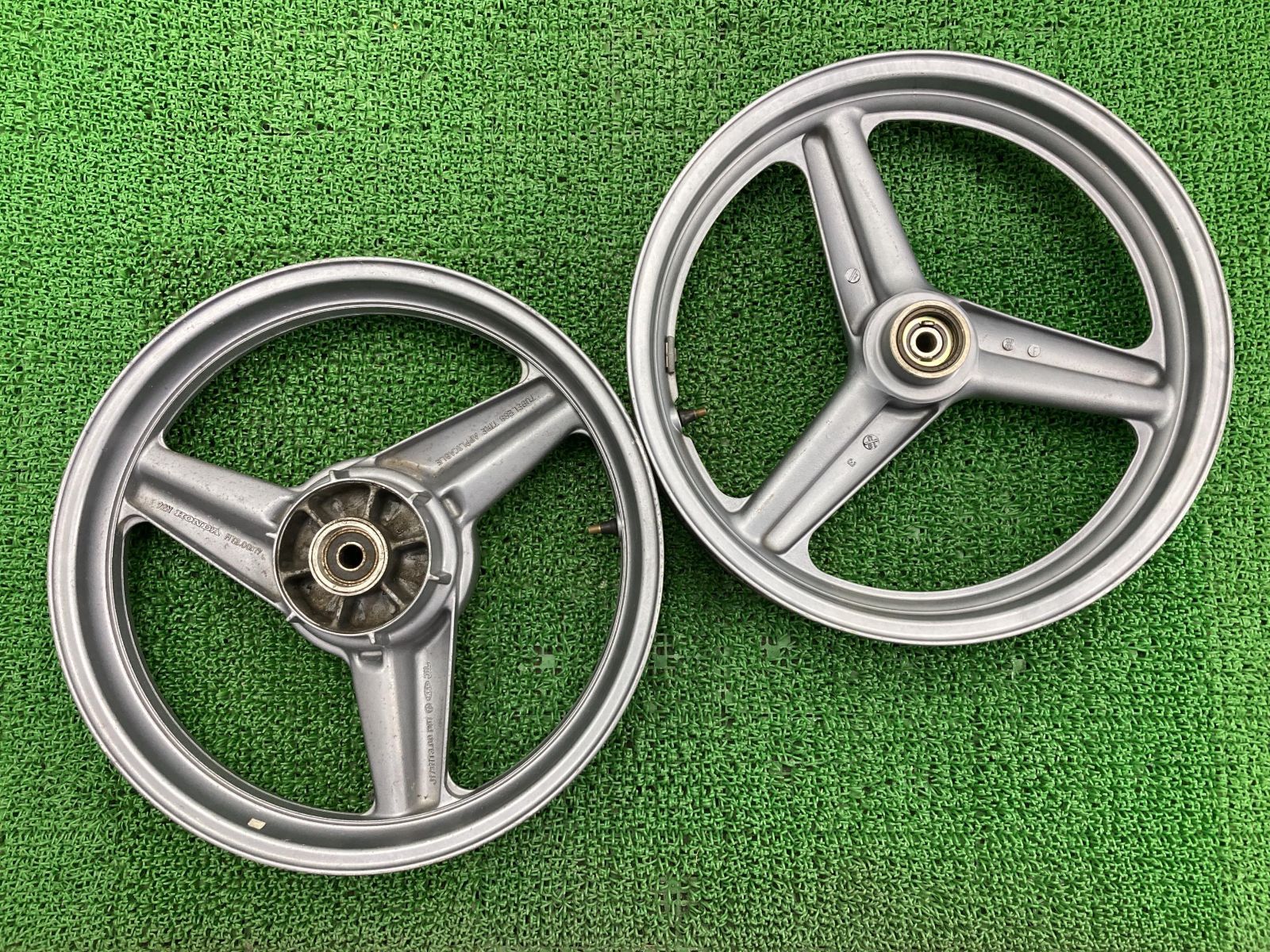 VTZ250 ホイール 前後 ホンダ 純正 中古 バイク 部品 MC15 ノーマル17