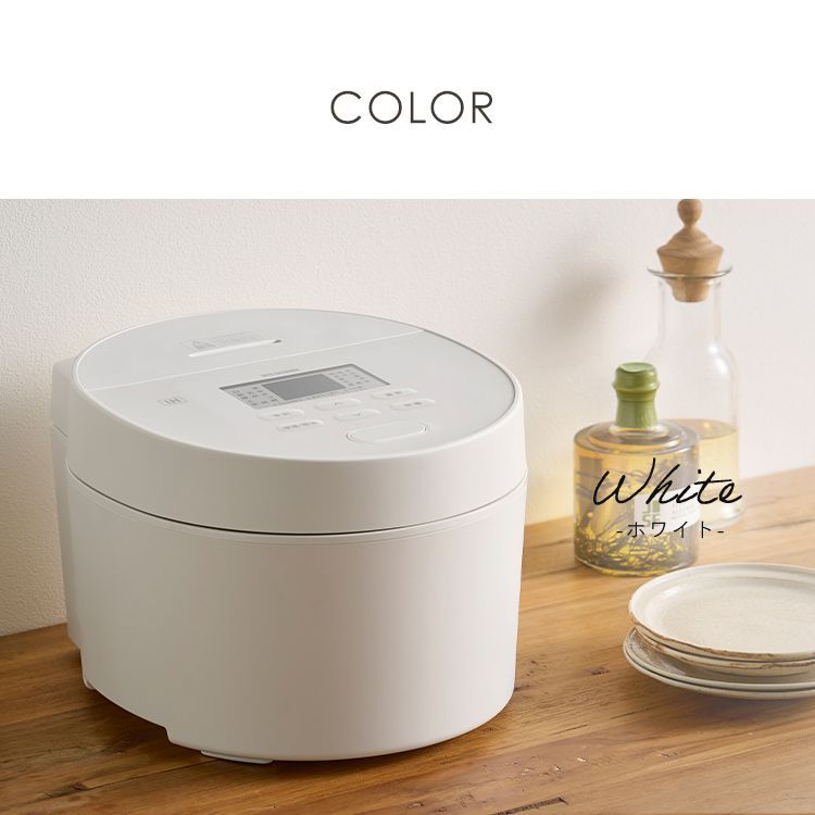 新品未開封品☆アイリスオーヤマ　IHジャー炊飯器　RC-ISA50-B　5.5合 RC-ISA50-B ブラック IHジャー炊飯器 5.5合 > 炊飯器 5.5合炊き - EC