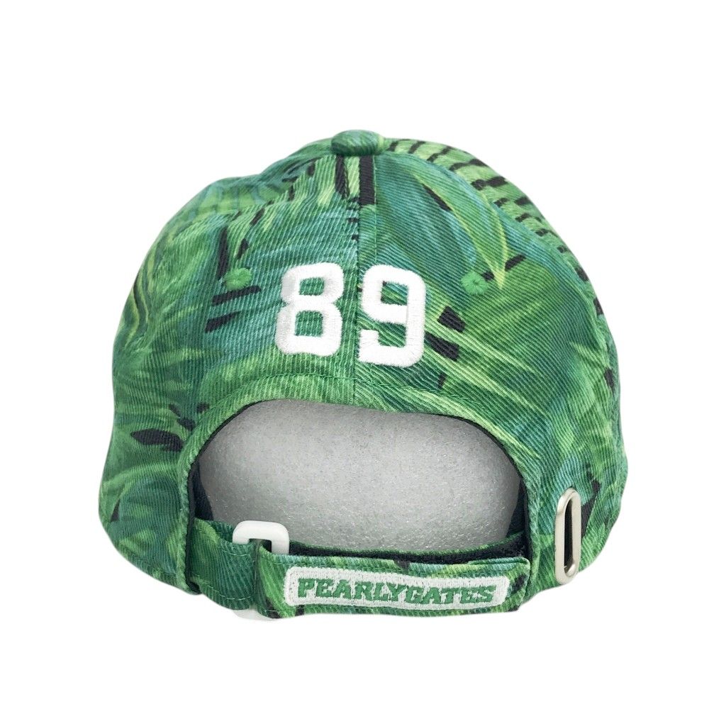 中古 パーリーゲイツ PEARLY GATES キャップ フリー 白 ホワイト