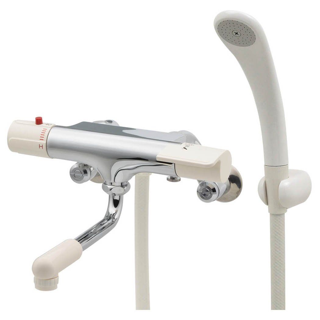 カクダイ KAKUDAI サーモスタットシャワー混合栓 寒冷地対応 173-110K